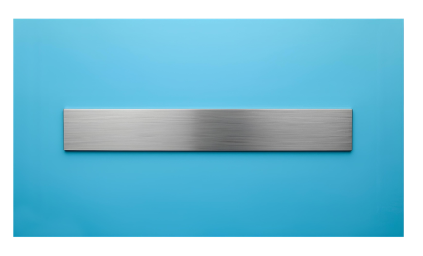 Self adhesive magnetic strip